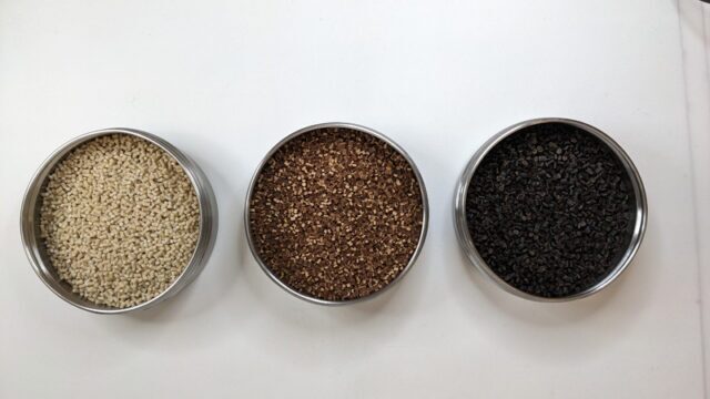 Pellets aus Nebenstromcompounds