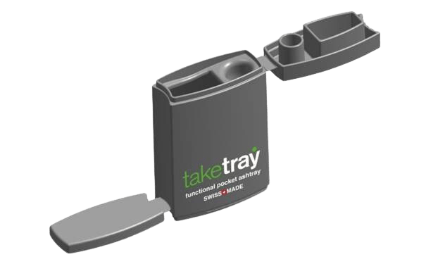 Taschenaschenbecher taketray Taschenaschenbecher gegen Littering