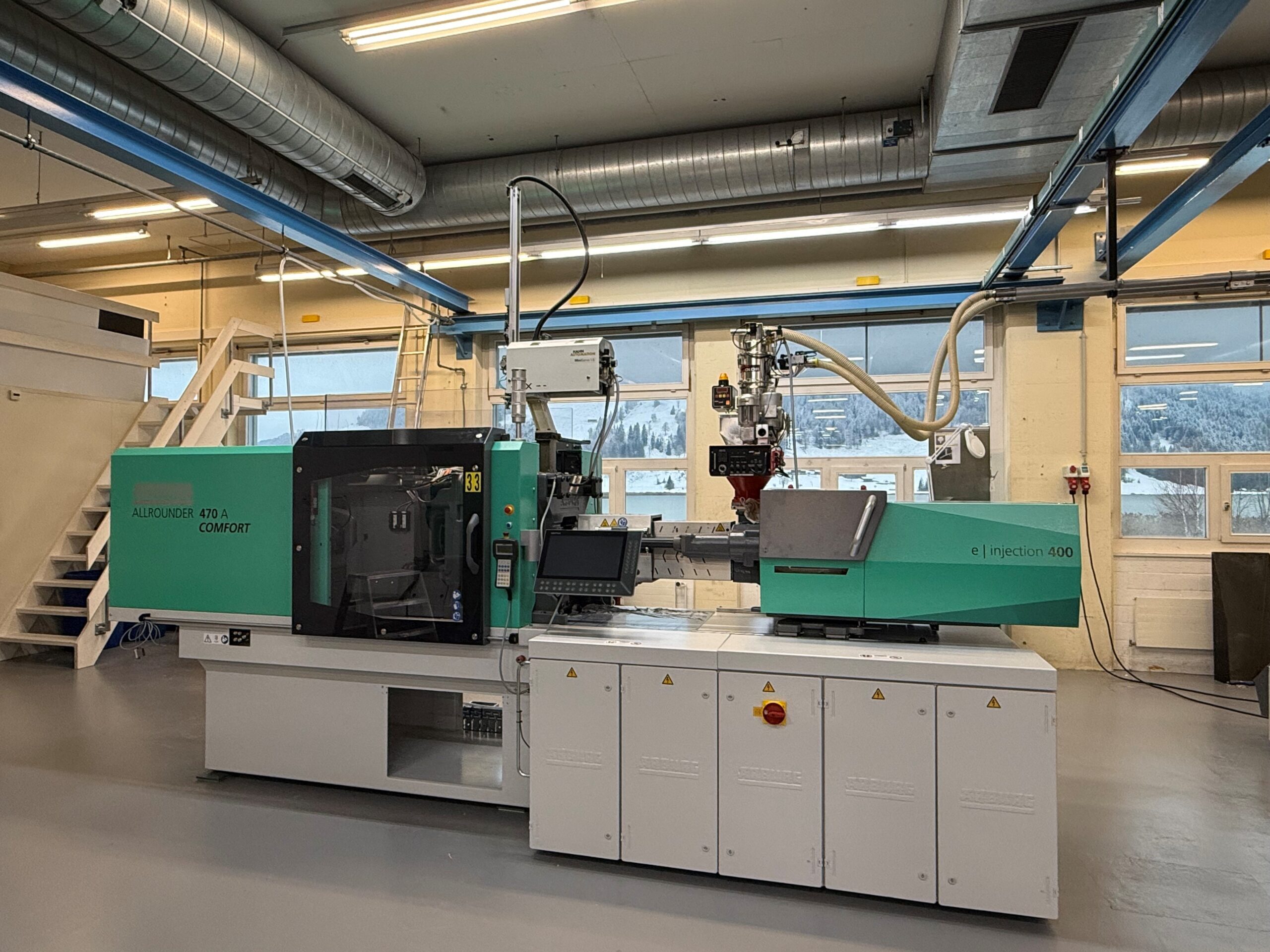 Arburg Spritzgussmaschine für Rezyklate