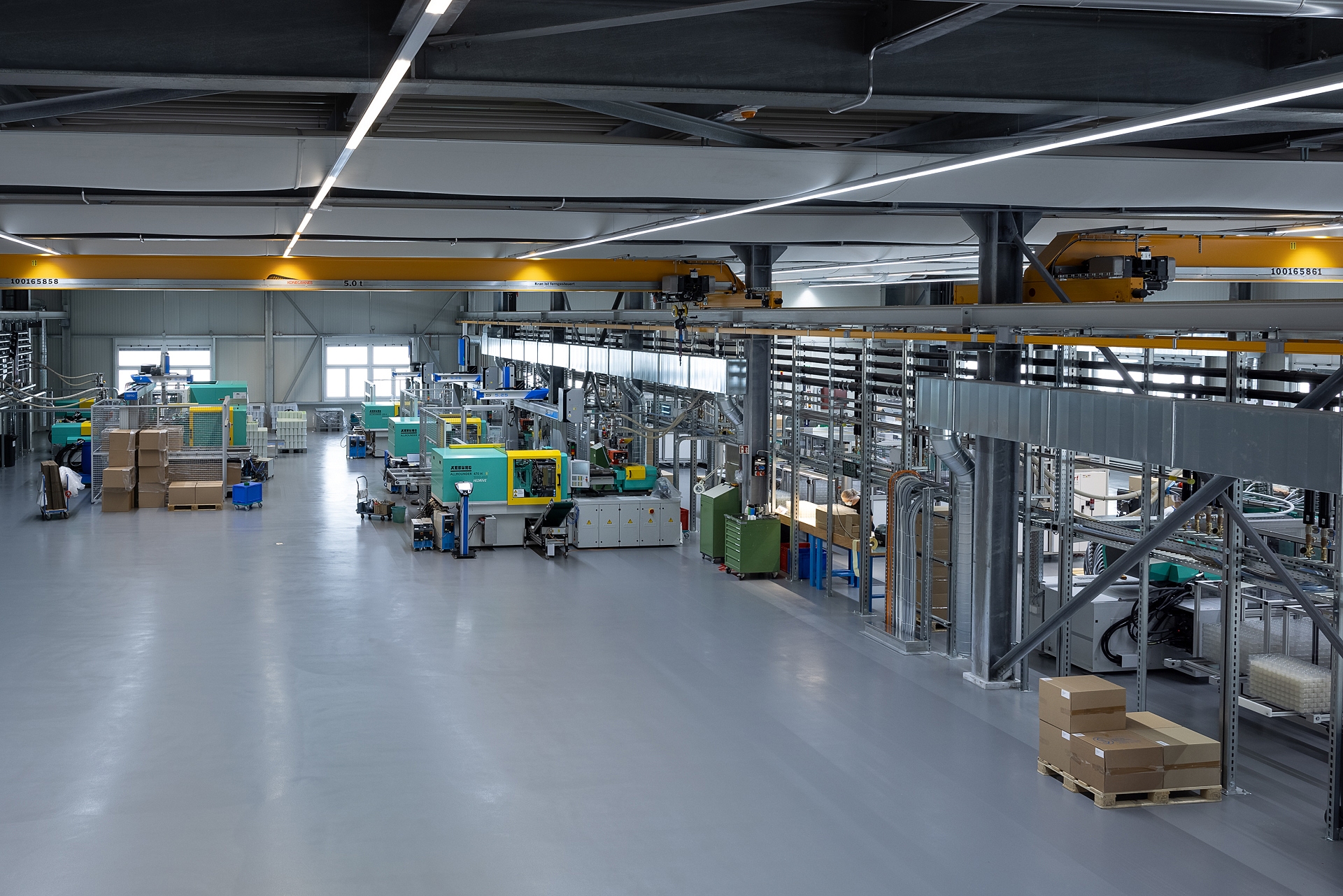 Silac Lebensmittel Fertigungshalle mit Top Hygienischen Bedingungen