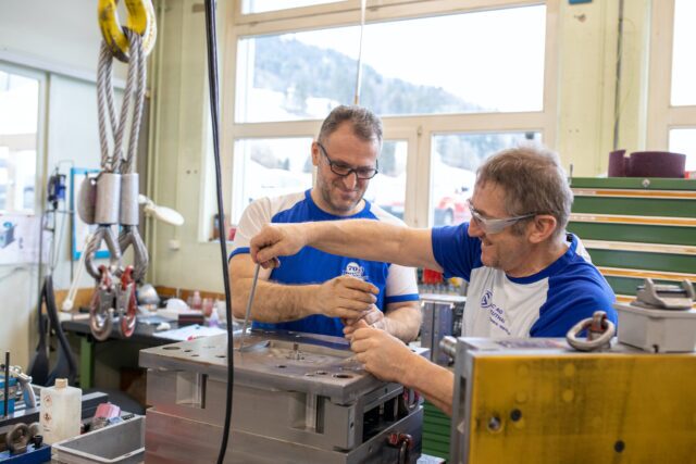 Silac Mitarbeiter Werkzeugbau